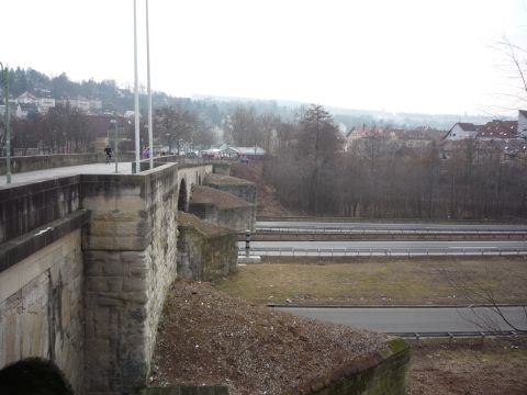 Brcke ber die B 10 