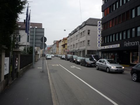 Durchfahrt durch die Gartenstrae