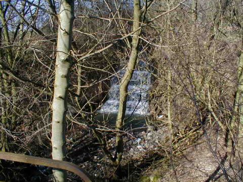 Ehemalige Brücke über den Lauterbach