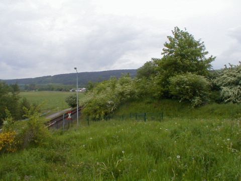 Alter Damm der Ulstertalbahn