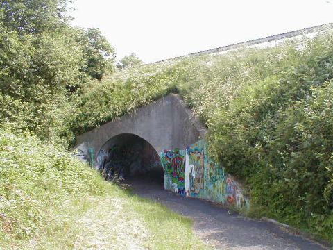 Brcke ber die Weserstrae