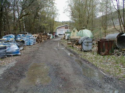 Einfahrt Lokschuppen