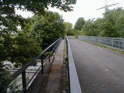 Br�cke �ber die Autobahn G�ttingen - Kassel