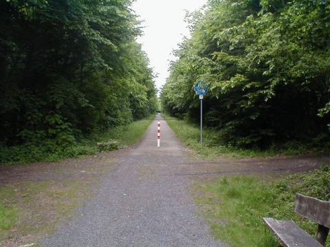 Bahn�bergang Groner Holz