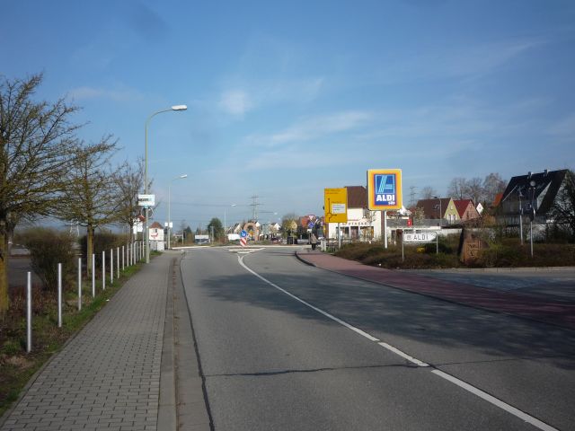 Bahnbergang ber die Lauterstrae