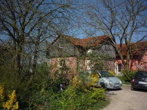 Bahnwrterhuschen zwischen Eppelheim und Plankstadt