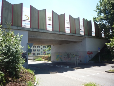 Brcke ber die Winternheimer Strae
