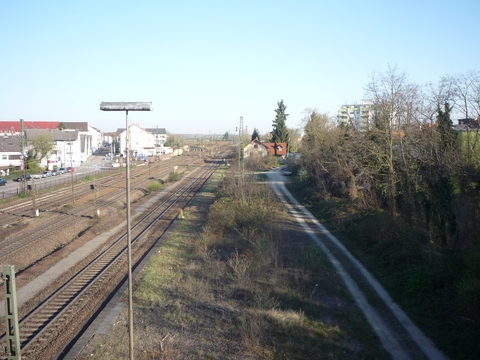 Einfahrt Schwetzingen