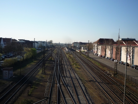 Einfahrt Schwetzingen