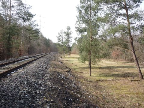 Entlang des Bahnhofs Rastatt ME