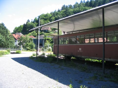 Bahnbergang in Schiltach