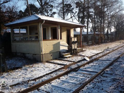 Bahnbergang ber die Bohlinger Strae