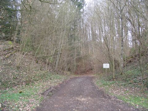 Ehemalige Brcke beim Unterjgerhaus