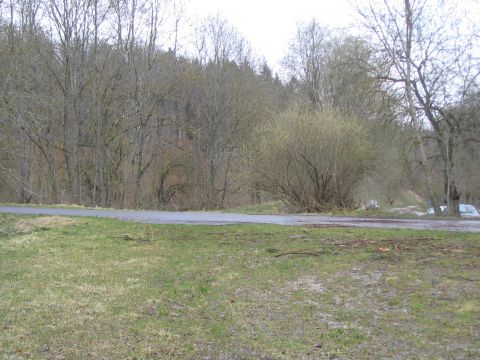 Bahnbergang beim Strandbad