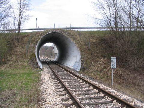 Tunnel unter der Landstrae nach Sigmaringen