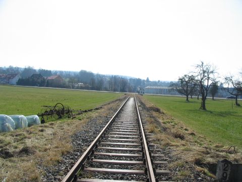 Abzweig der Straenbahn nach Baienfurt Ort