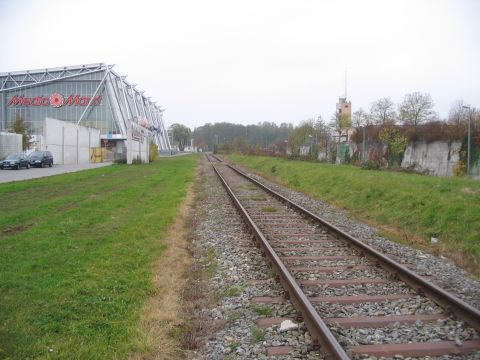 Zufahrt zum Industriegebiet