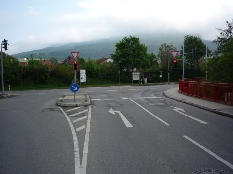 Ausfahrt aus Spaichingen