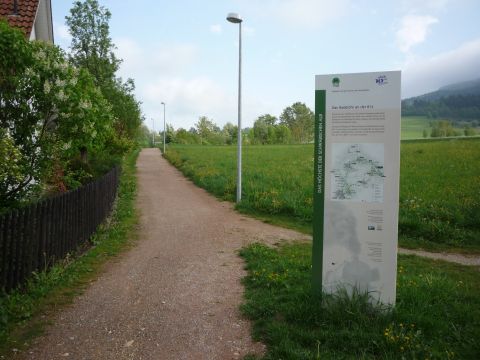 Ehemalige Brcke ber die Bundesstrae