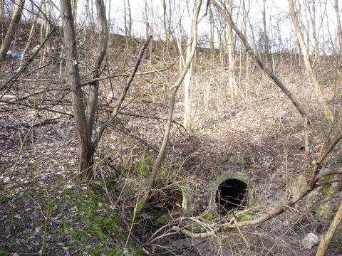 Ehemalige Br�cke der B 27