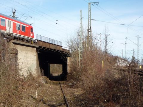 �berf�hrung der Bahnlinen nach M�hlacker und Heilbronn
