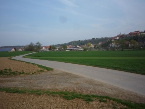 Bahnbergang zwischen Elsenz und Hilsbach