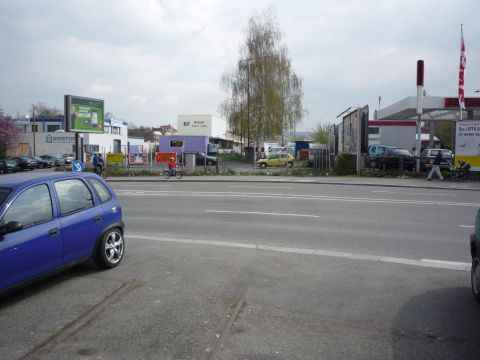 Bahnbergang ber die Charlottenstrae