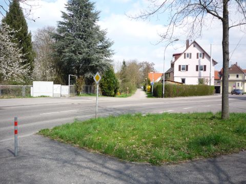 Bahnübergang über die Horkheimerstraße