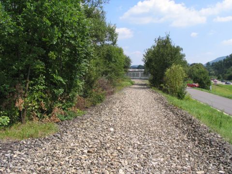 Zufahrt zum Bahnhof