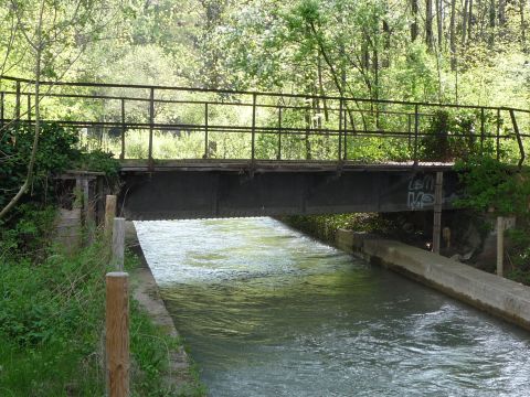 Brcke ber den Achekanal