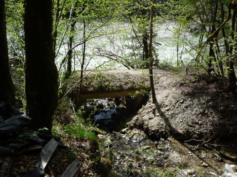 Brcke zwischen Langen-Buch und Rotachtunnel