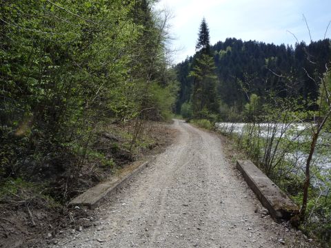 Brcke zwischen Rotachtunnel und Doren-Sulzberg