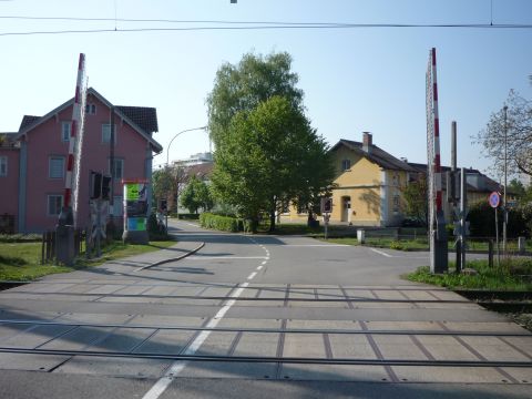 Bahnbergang Vorkloster