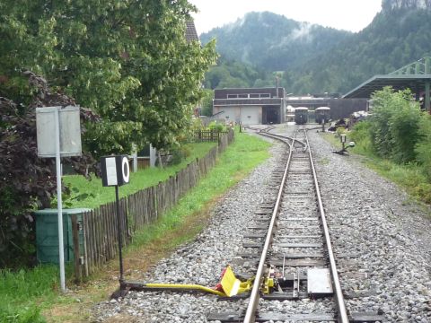 Einfahrt nach Bezau