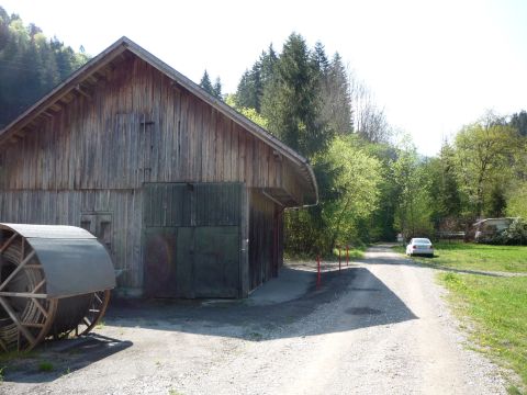 Magazinschuppen beim Bahnhof Doren-Sulzberg