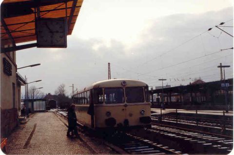VT 50, Kreisbahnhof Hersfeld