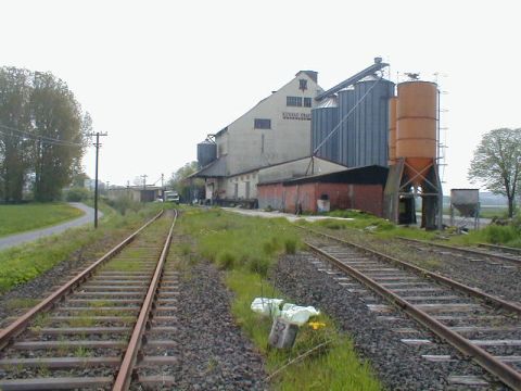 Zufahrt Lagerhaus Konrad Knapp