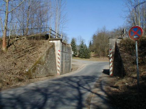 Ehemalige Brcke ber die Bahnhofstrae