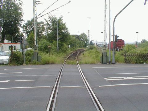 Bahnbergang ber die Shrestrae