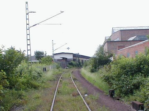 Bahnbergang ber die Ochshuser Strae