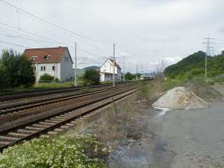 Bahnhof Treffurt, Gleisseite