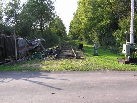 Bahnbergang ber den Friedhofsweg