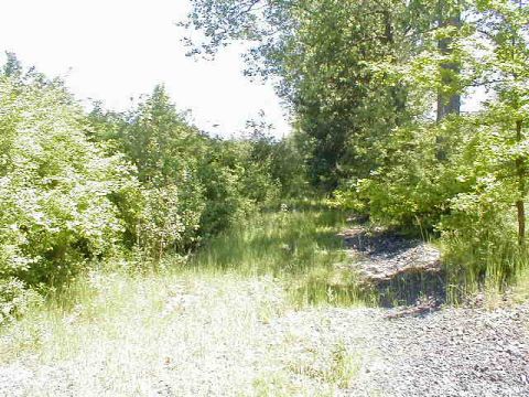 Zufahrt zum Industriegebiet