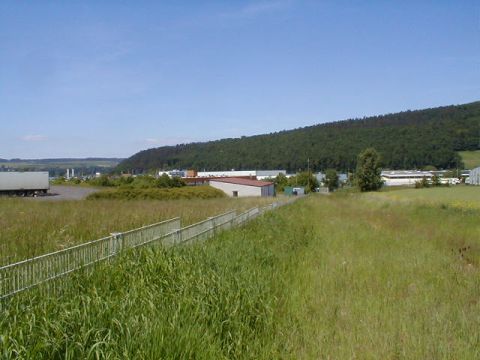 Zufahrt zum Industriegebiet