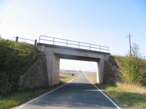 Brcke ber die Strae von Liprechterode nach Kraja