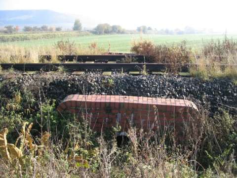 Ausfahrt aus dem Grubenbahnhof Bischofferode