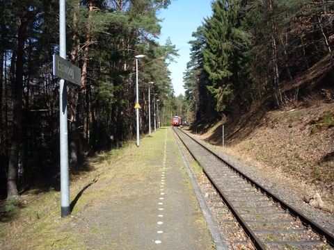 Neuer Haltepunkt Eiswoog