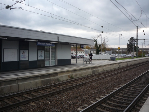 Bahnhof Wiesloch-Walldorf Nebenbahn