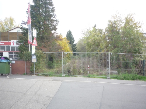 Bahn�bergang �ber In den Breitwiesen