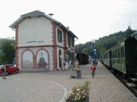 Gterbahnhof Kandern, Einfahrt